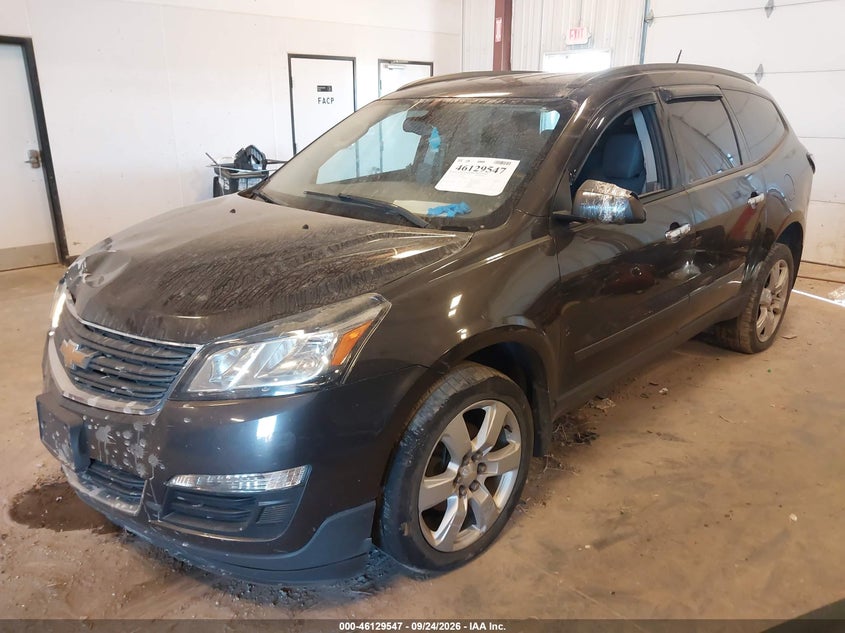 Vin: 1gnkvfed2hj248658, lot: 46629267, chevrolet traverse ls 20172