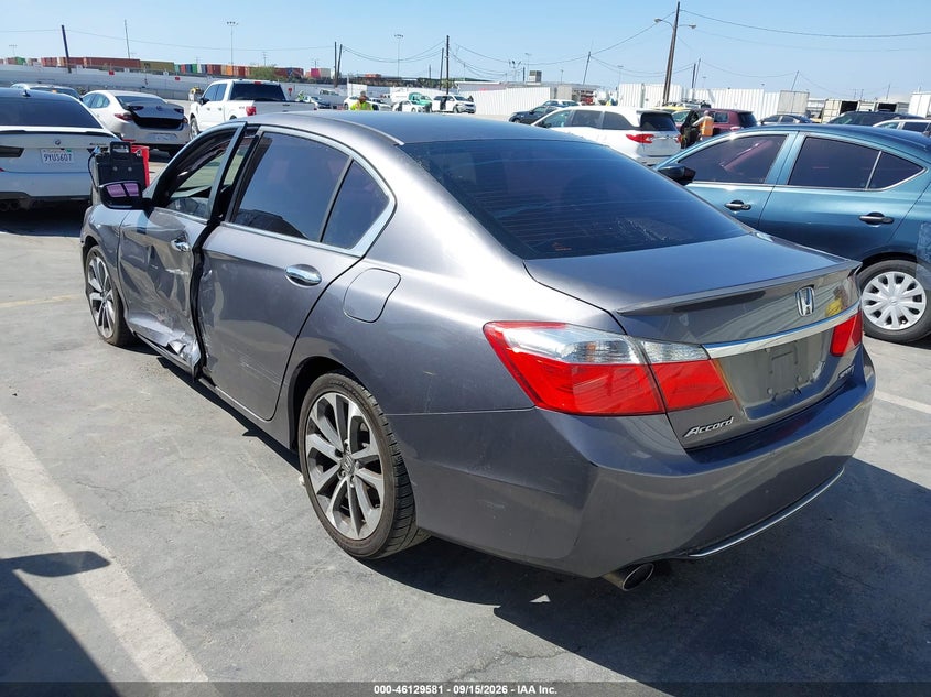 Vin: 1hgcr2f54fa125413, lot: 46629301, honda accord sport 20153