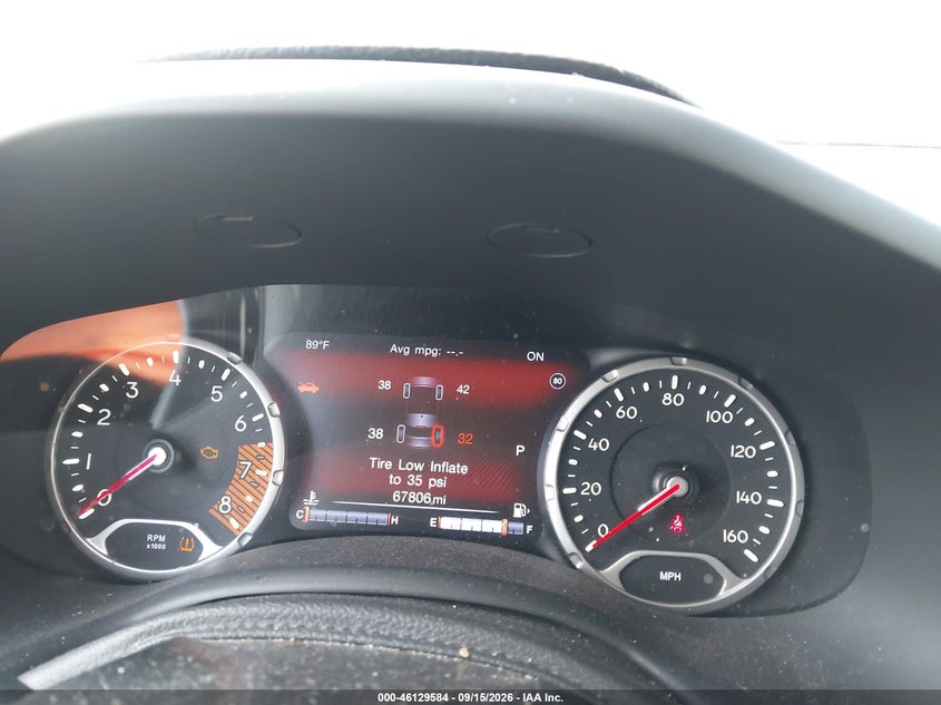 2020 JEEP RENEGADE auction photo 7