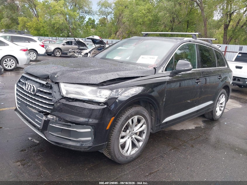 Vin: wa1lhaf71hd039856, lot: 46629315, audi q7 2.0t premium 20172