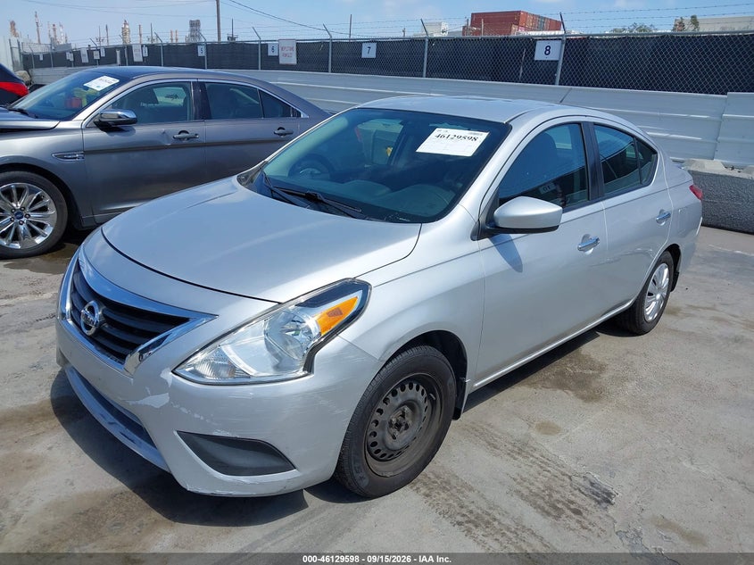 Vin: 3n1cn7ap0jl831153, lot: 46629318, nissan versa 1.6 sv 20182