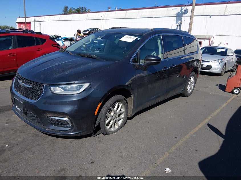 Vin: 2c4rc1bg7mr589381, lot: 46629319, chrysler pacifica touring l 20212