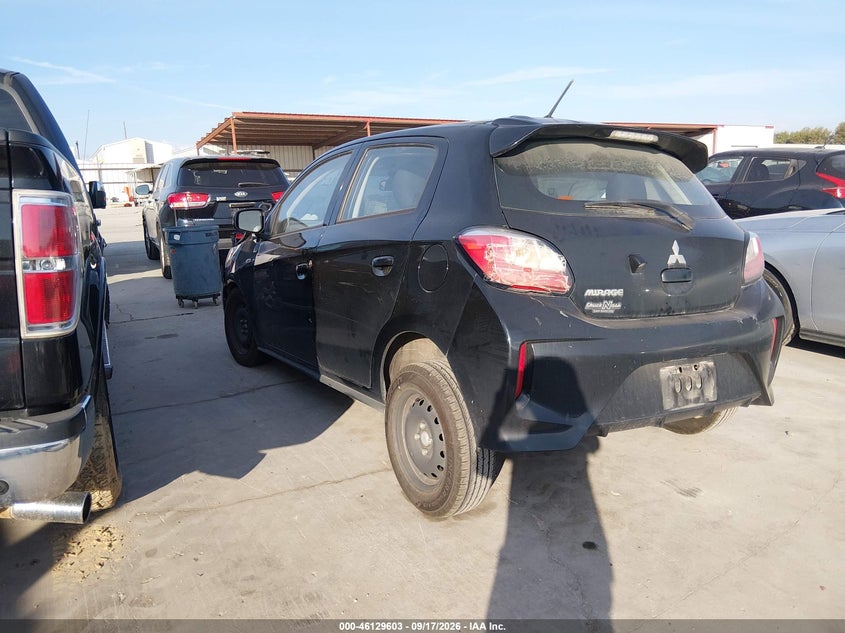 Vin: ml32auhj4nh004056, lot: 46629323, mitsubishi mirage es/le 20223