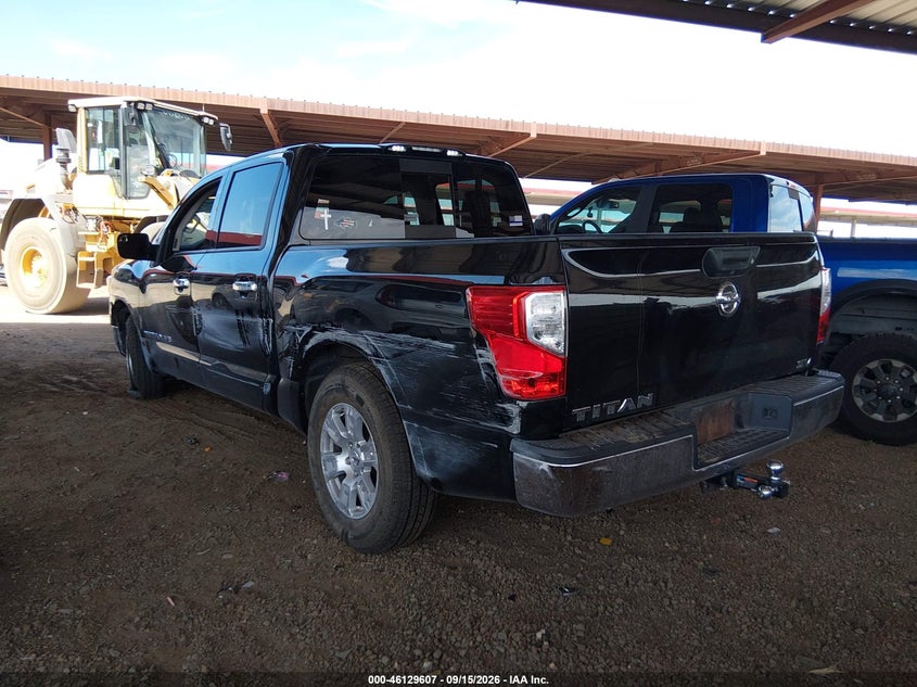 Vin: 1n6aa1ek6kn511961, lot: 46629327, nissan titan sv 20193