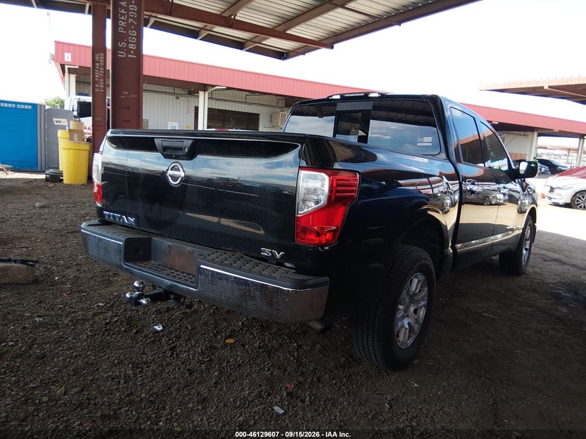 Vin: 1n6aa1ek6kn511961, lot: 46629327, nissan titan sv 20194