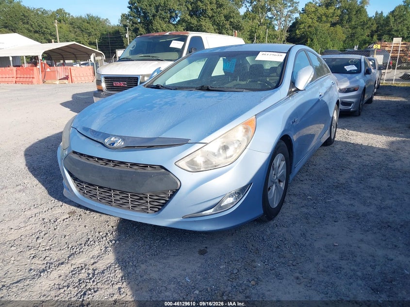 2013 HYUNDAI SONATA HYBRID auction photo 6
