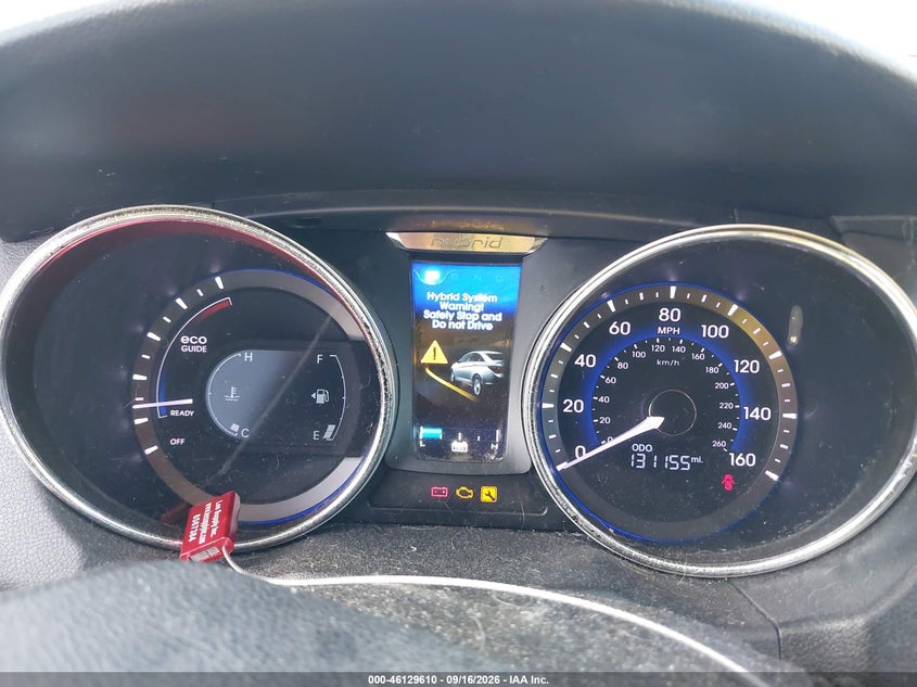 2013 HYUNDAI SONATA HYBRID auction photo 7