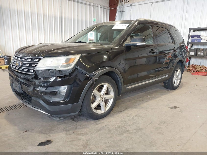 2016 Ford Explorer, Удар спереду, IAAI, VIN 1FM5K8D82GGA88528 — фото 2