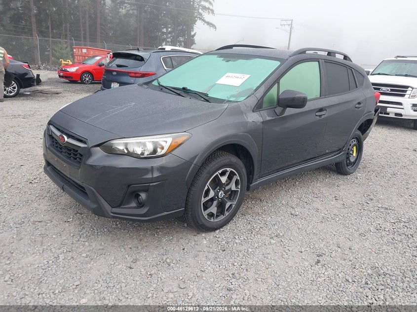 Vin: jf2gtadc8jh338170, lot: 46629332, subaru crosstrek 2.0i premium 20182