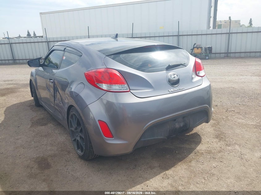 Vin: kmhtc6ad0gu268733, lot: 46629337, hyundai veloster 20163