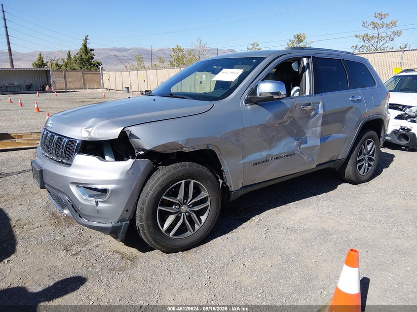 2018 Jeep Grand Cherokee Limited 4X4, Left Front, IAAI, VIN 1C4RJFBG1JC510021 — photo 2