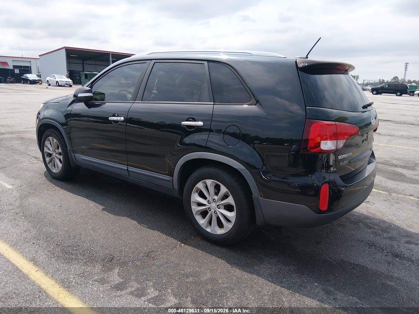 Vin: 5xyku4a77fg551271, lot: 46629351, kia sorento ex v6 20153