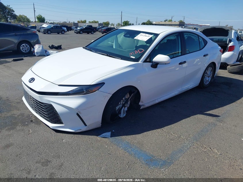 Vin: 4t1daack7su639937, lot: 46629354, toyota camry le 20252