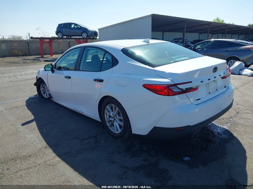 Vin: 4t1daack7su639937, lot: 46629354, toyota camry le 20253