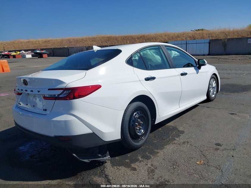 Vin: 4t1daack7su639937, lot: 46629354, toyota camry le 20254