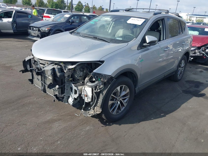 Vin: jtmrjrev7hd078633, lot: 46629357, toyota rav4 hybrid xle 20172