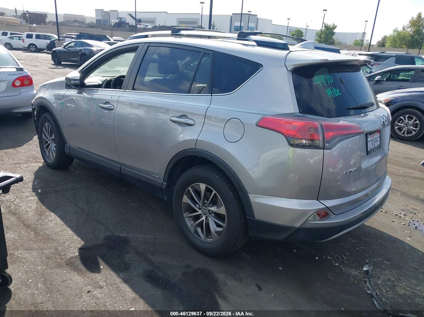 Vin: jtmrjrev7hd078633, lot: 46629357, toyota rav4 hybrid xle 20173