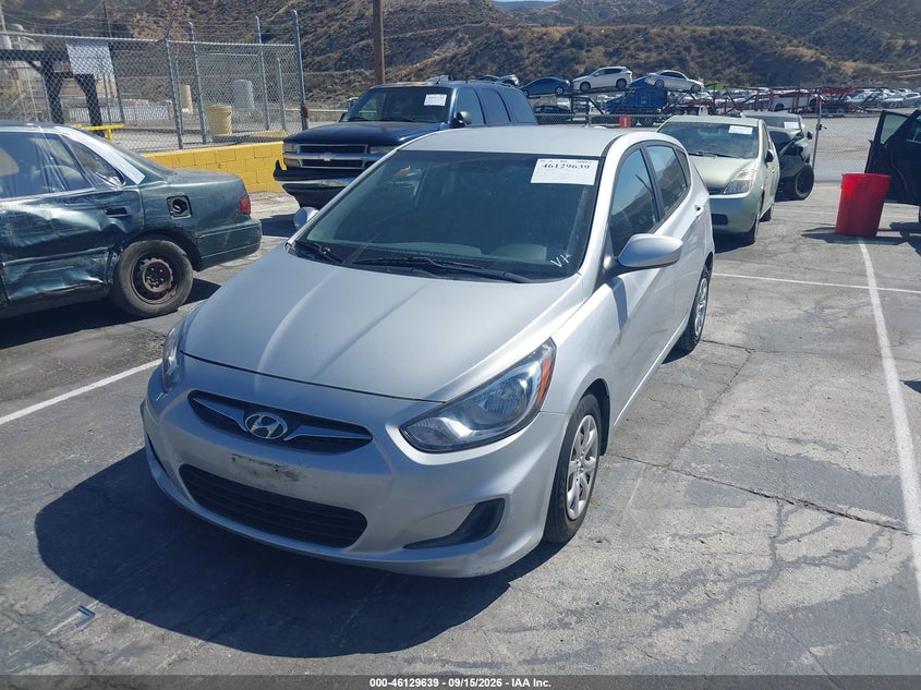 2014 Hyundai Accent, Right Front, IAAI, VIN KMHCT5AEXEU141701 — photo 2