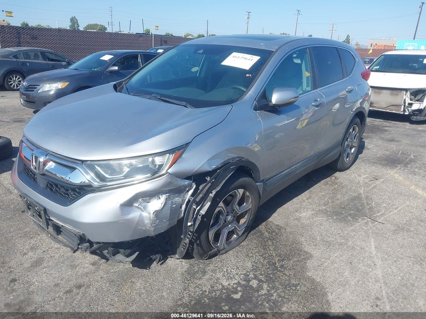 Vin: 5j6rw1h55ka003849, lot: 46629361, honda cr-v ex 20192