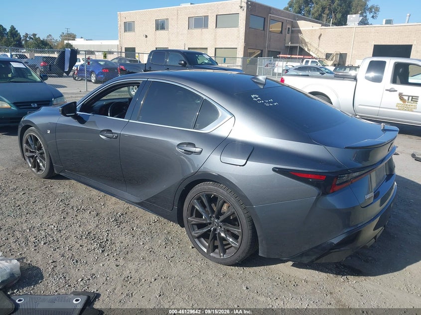 Vin: jthgz1b25m5044298, lot: 46629362, lexus is 350 f sport 20213