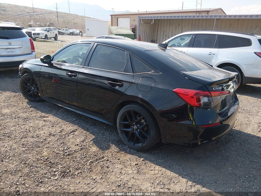 Vin: 2hgfe2f54nh574910, lot: 46629381, honda civic sport 20223