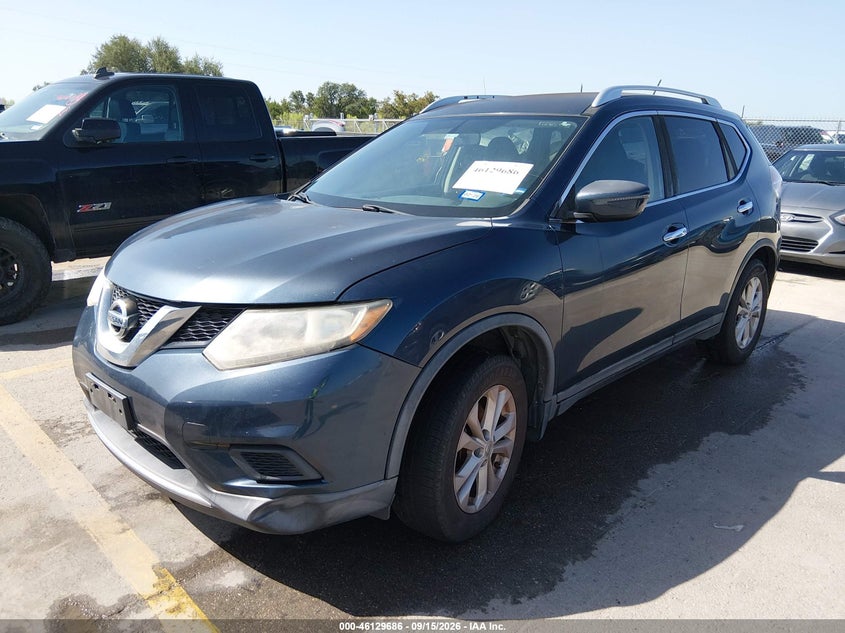 Vin: knmat2mv0gp656018, lot: 46629406, nissan rogue sv 20162