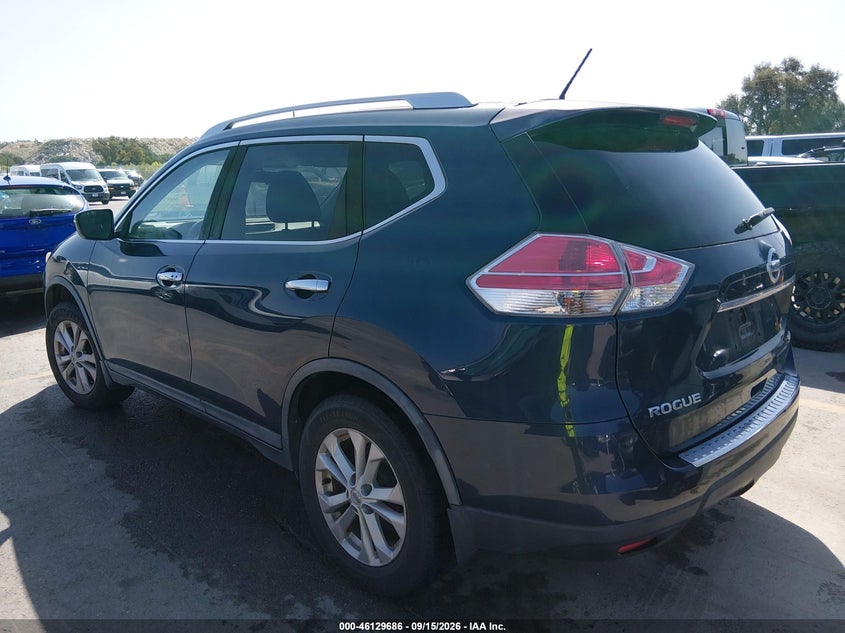 Vin: knmat2mv0gp656018, lot: 46629406, nissan rogue sv 20163