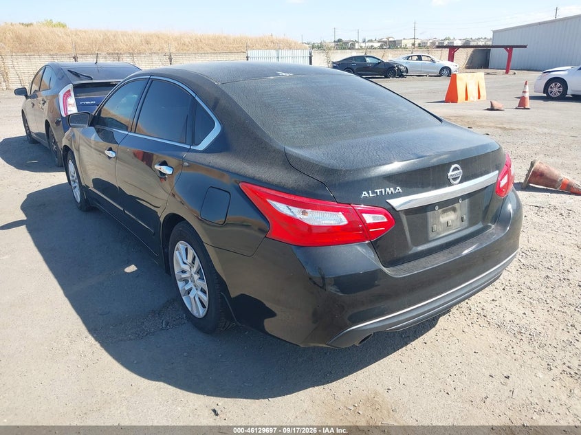 Vin: 1n4al3ap7gc163753, lot: 46629417, nissan altima 2.5 s 20163
