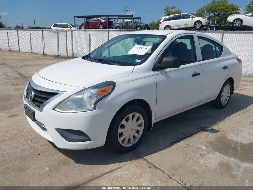 Vin: 3n1cn7ap3fl950337, lot: 46629423, nissan versa 1.6 s 20152