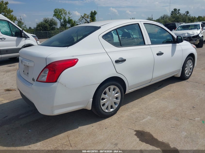 Vin: 3n1cn7ap3fl950337, lot: 46629423, nissan versa 1.6 s 20153