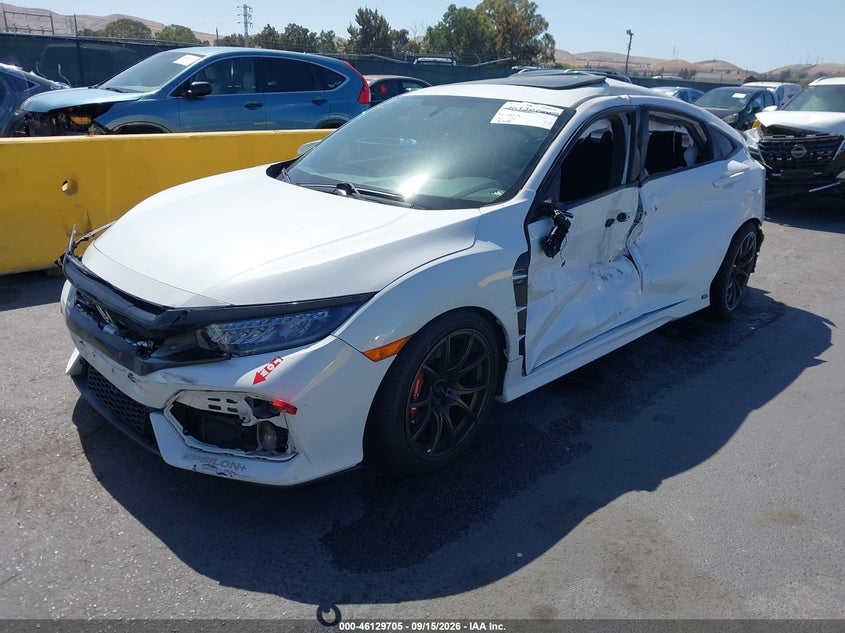 Vin: 2hgfc1e54kh706836, lot: 46629425, honda civic si 20192