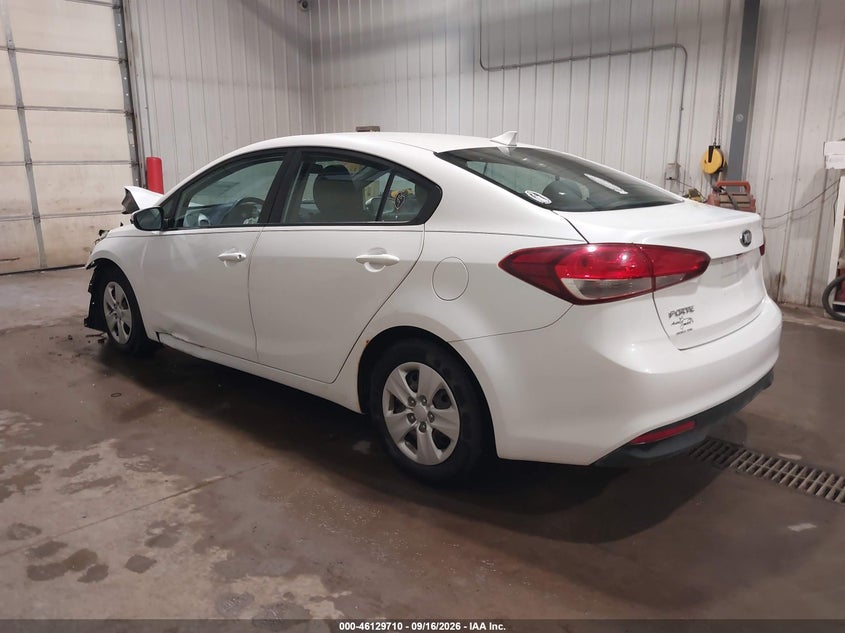 Vin: 3kpfl4a71he053944, lot: 46629430, kia forte lx 20173