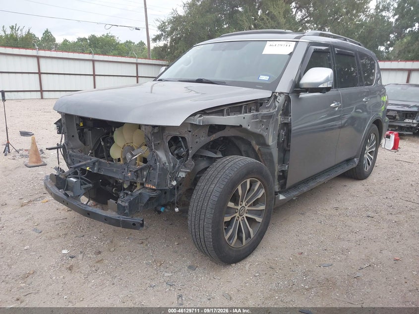 Vin: jn8ay2nd6l9111841, lot: 46629431, nissan armada sl 2wd 20202