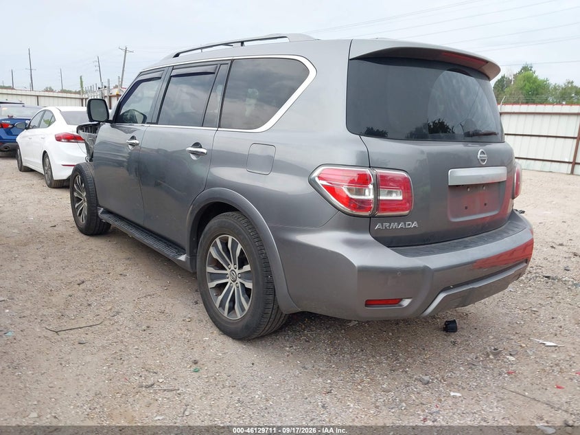 Vin: jn8ay2nd6l9111841, lot: 46629431, nissan armada sl 2wd 20203