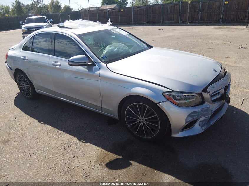 Vin: wddwf8db2lr560661, lot: 46629434, mercedes-benz c 300 2020 img_1