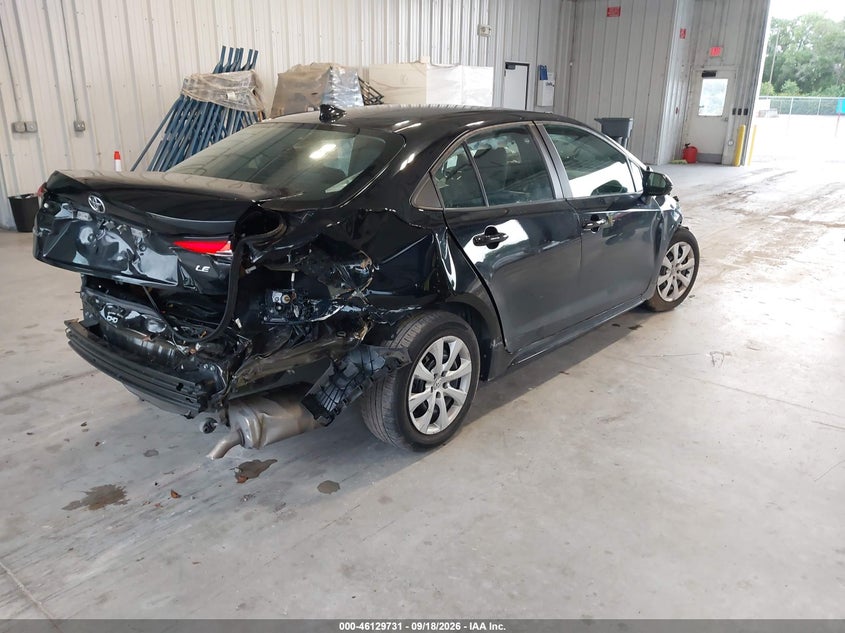 Vin: 5yfb4mde1rp175905, lot: 46629451, toyota corolla le 20244