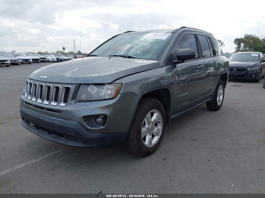 Vin: 1c4njcba1ed513283, lot: 46629453, jeep compass sport 20142