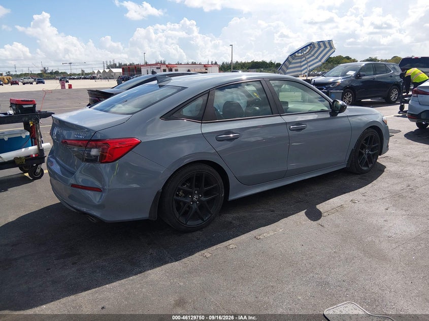 Vin: 2hgfe2f51rh532801, lot: 46629469, honda civic sport 20244