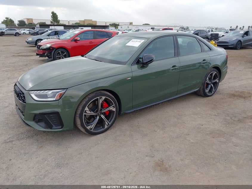 Vin: waueaaf44sa002346, lot: 46629471, audi a4 premium plus 45 tfsi s line quattro s tronic 20252