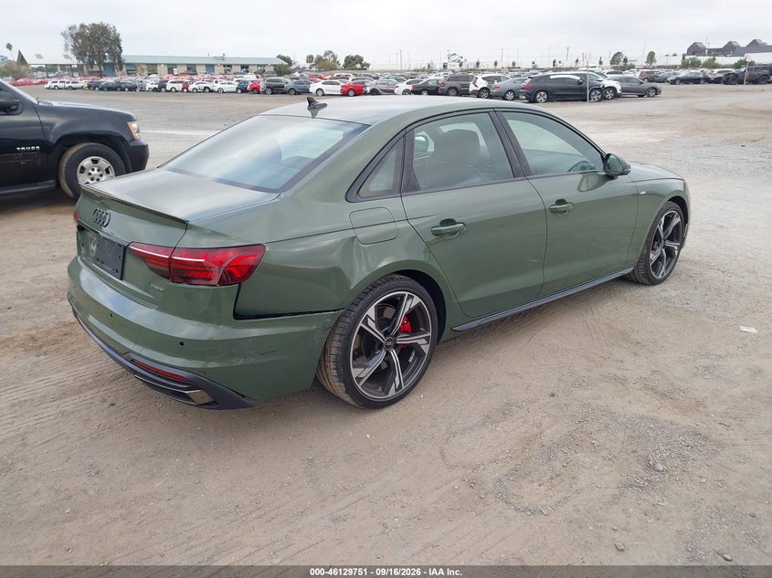 Vin: waueaaf44sa002346, lot: 46629471, audi a4 premium plus 45 tfsi s line quattro s tronic 20254