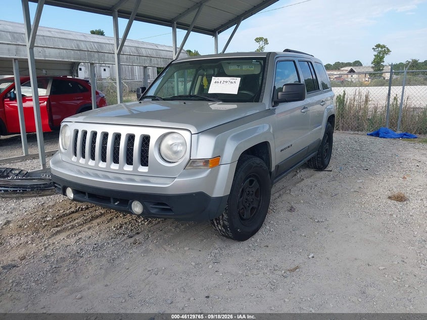 Vin: 1c4njpba8dd129930, lot: 46629485, jeep patriot sport 20132