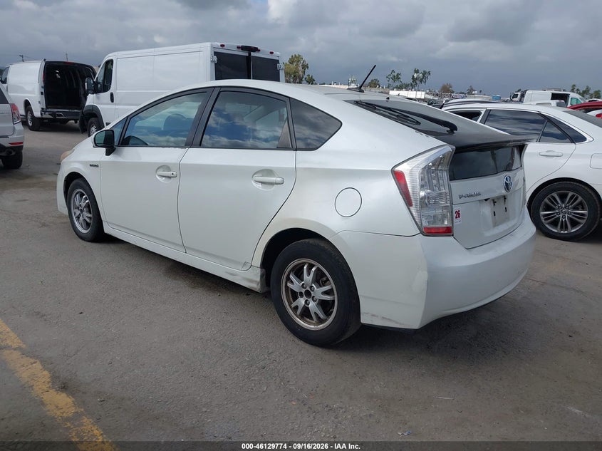 Vin: jtdkn3du0a1115265, lot: 46629494, toyota prius ii 20103