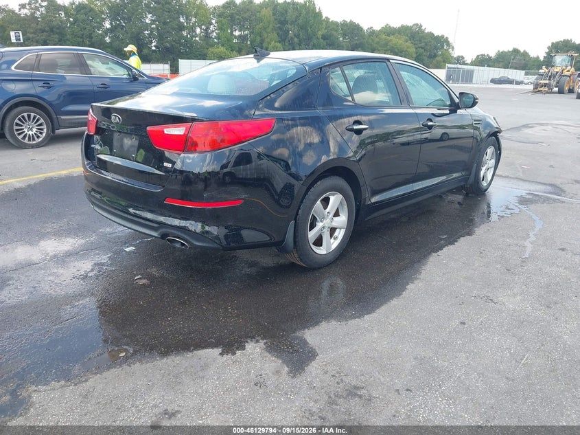 Vin: 5xxgm4a79fg447679, lot: 46629514, kia optima lx 20154