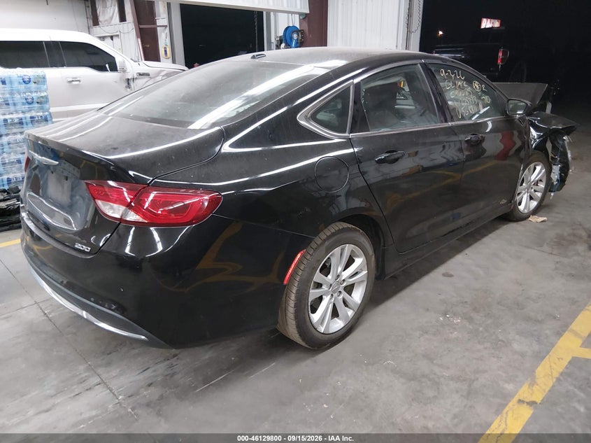 Vin: 1c3cccab6fn568811, lot: 46629520, chrysler 200 limited 20154