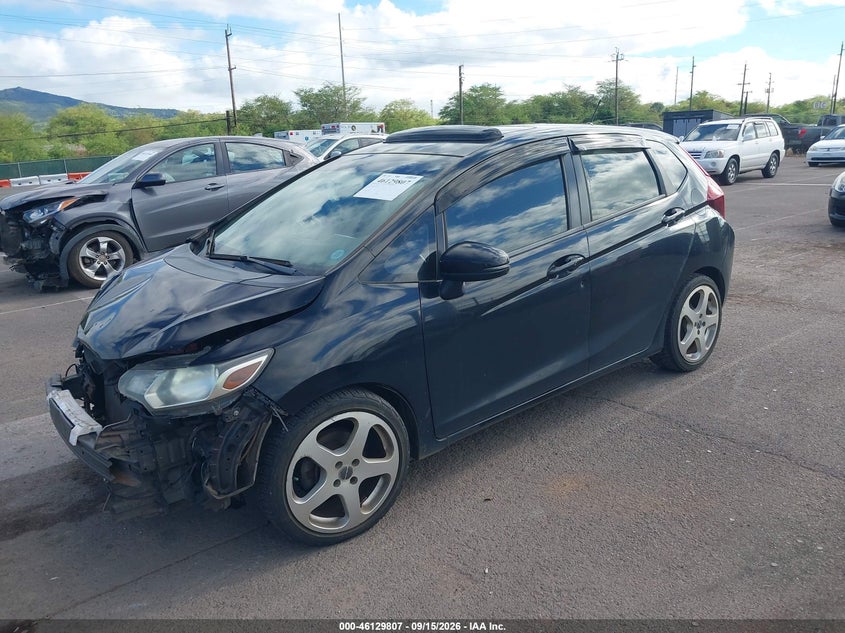 Vin: jhmgk5h85hs016130, lot: 46629527, honda fit ex-l 20172