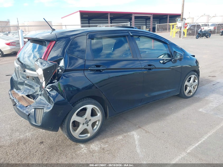 Vin: jhmgk5h85hs016130, lot: 46629527, honda fit ex-l 20174