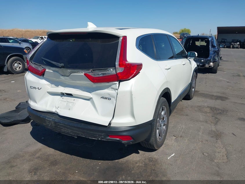 Vin: 2hkrw2h89jh612133, lot: 46629533, honda cr-v ex-l/ex-l navi 20184