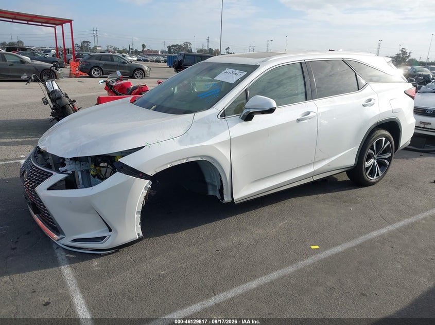 Vin: jtjhzkea0m2022254, lot: 46629537, lexus rx 350l 20212