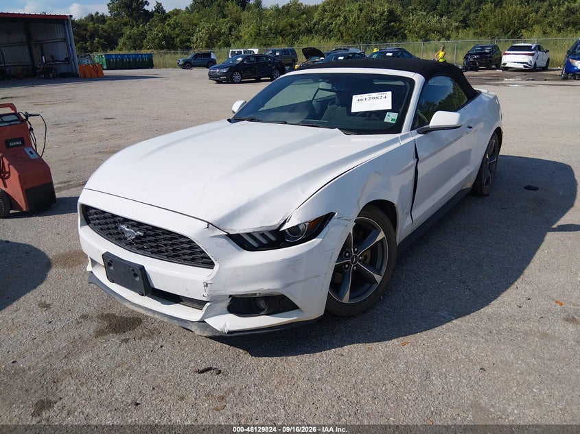 Vin: 1fatp8em3f5330851, lot: 46629544, ford mustang v6 20152
