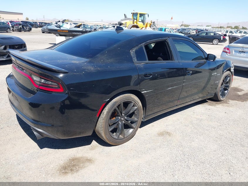 Vin: 2c3cdxct4jh234661, lot: 46629546, dodge charger r/t rwd 20184